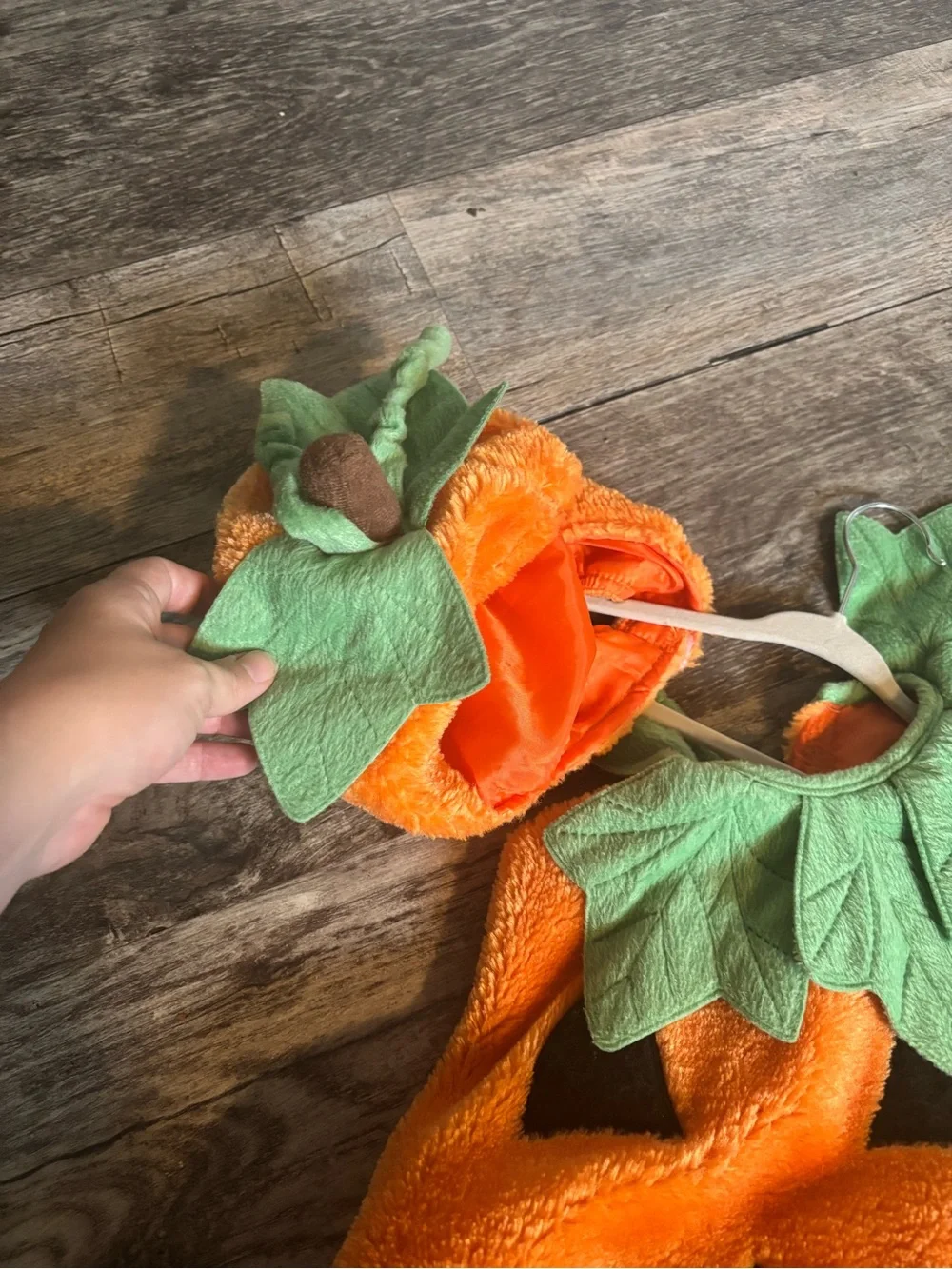Pumpkin Jack-O'-Lantern Baby Costume - Orange